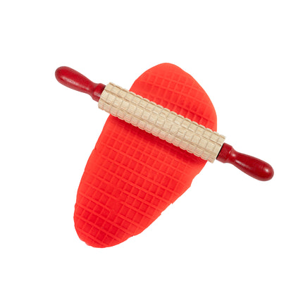 Mini Textured Wooden Rolling Pins