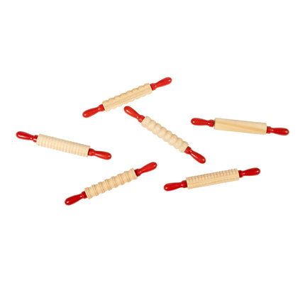 Mini Textured Wooden Rolling Pins