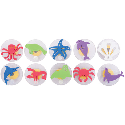 Giant Stampers - Sea Creatures - Set of 10
