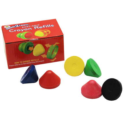 Ready2learn Easy Grip Crayon Refills