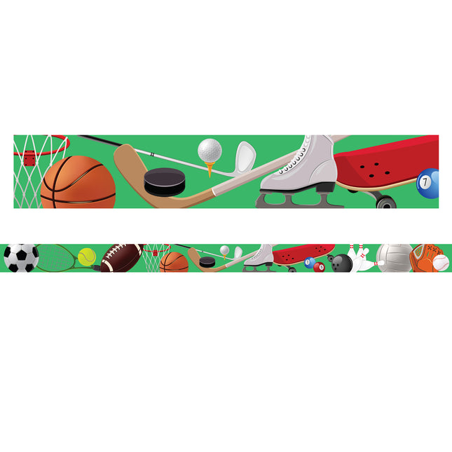 Sports Magnetic Straight Border