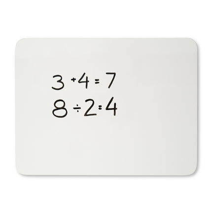 Dry Erase Board, One Sided, Plain White, 9" x 12"