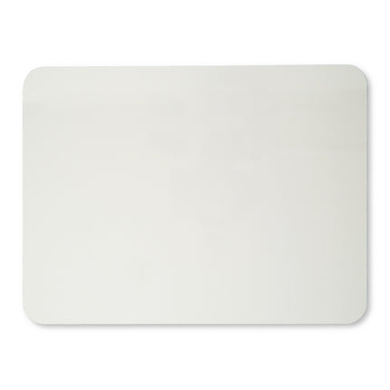 Magnetic Dry Erase Board, Two Sided, Plain/Plain, 9" x 12"
