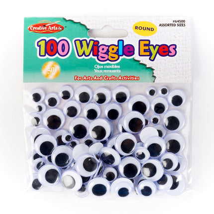 Wiggle Eyes, Assorted Sizes