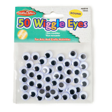 Wiggle Eyes, Round