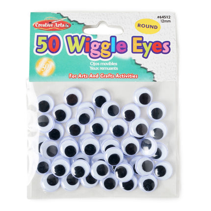 Wiggle Eyes, Round