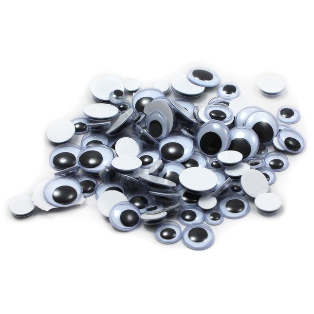 Wiggle Eyes, Assorted sizes