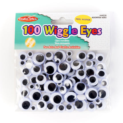 Wiggle Eyes, Assorted sizes