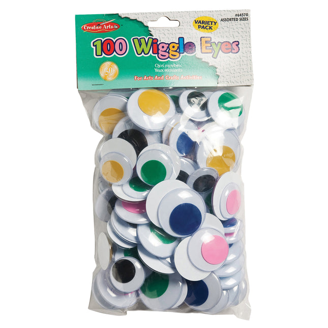 Wiggle Eyes, Jumbo Round