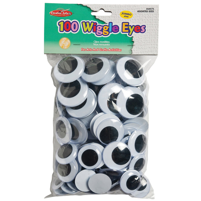 Wiggle Eyes, Jumbo Round