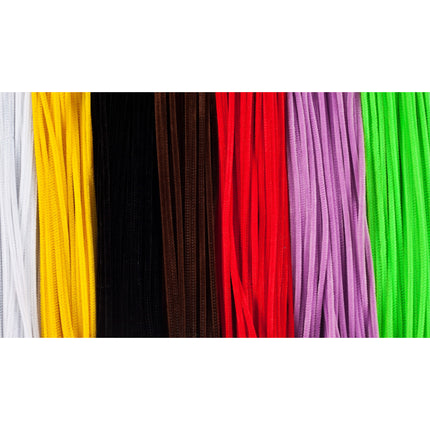 Chenille Stem Class Pack, Assorted Colors, Box of 1000