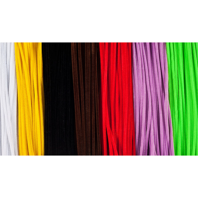 Chenille Stem Class Pack, Assorted Colors, Box of 1000
