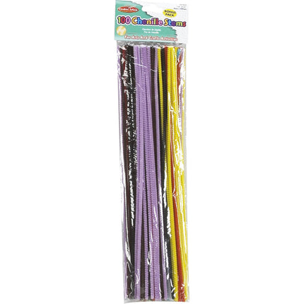 Creative Arts™ Chenille Stems, Assorted Colors, Bag of 100