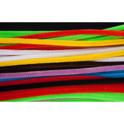 Chenille Stem Class Pack, Assorted Colors, Box of 1000