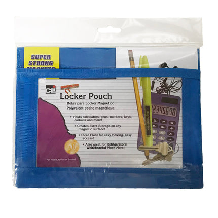 Magnetic Whiteboard Pouch, 8 x 6-3/4 Inches, Blue