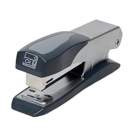 Executive Metal Stapler, Half Strip, Gray