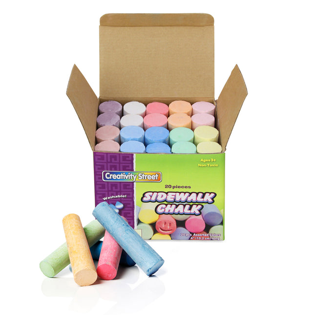 Sidewalk Chalk, Assorted Colors