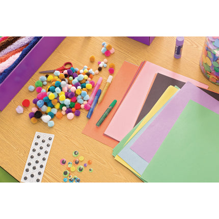 Glitter Glue Pens, Classroom Pack, Assorted Iridescent & Neon Colors, 0.34 fl. oz., 72 Pens