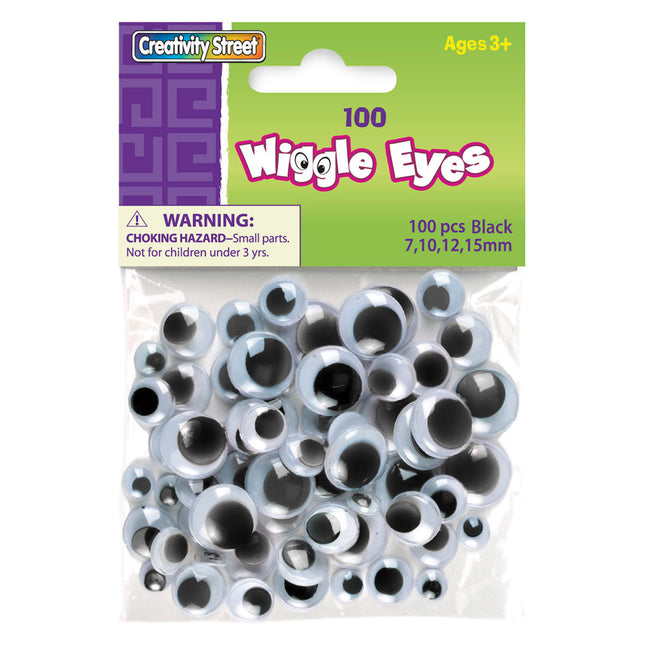 Wiggle Eyes, Black
