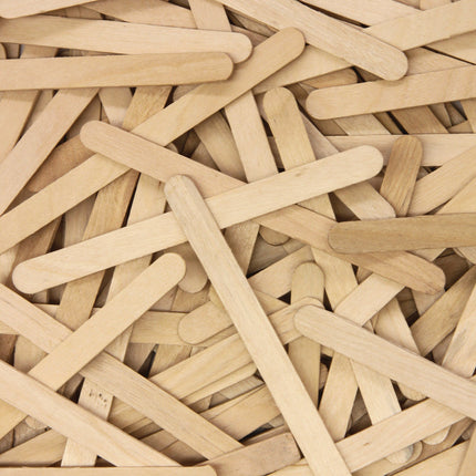 Regular Craft Sticks, Natural