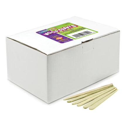 Economy Regular Craft Sticks, Natural, 1000 Pieces
