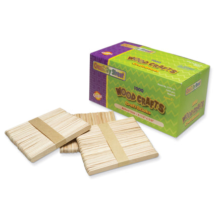 Regular Craft Sticks, Natural