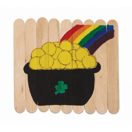 Jumbo Craft Sticks, Natural, 500 Pieces