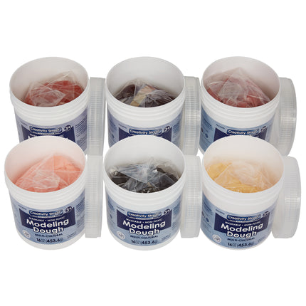 Modeling Dough, 6 Multi-Cultural Assortment