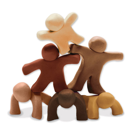 Modeling Dough, 6 Multi-Cultural Assortment