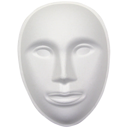 Paperboard Mask, Face, White, 1 Piece