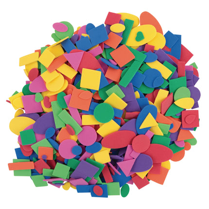 WonderFoam® Craft Tub, Foam Shapes, Assorted Sizes