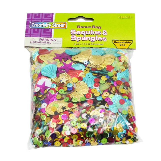 Sequins & Spangles, Assorted Colors & Sizes