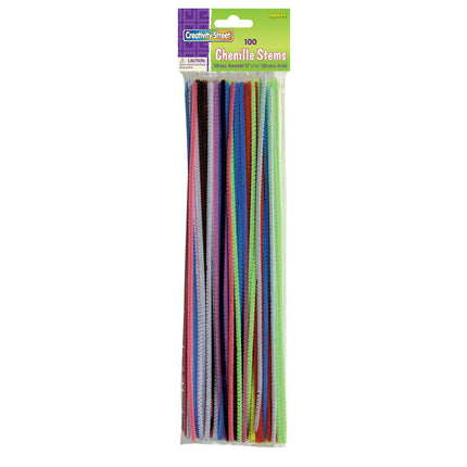 Regular Stems, Assorted Colors, 100 Pieces