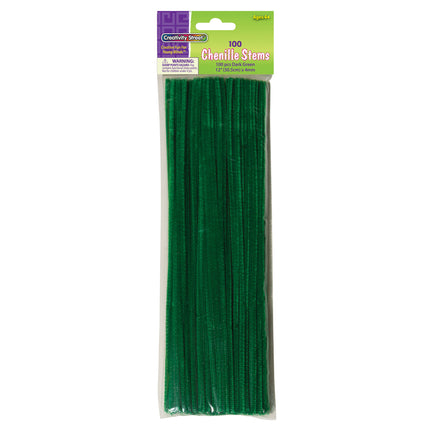 Regular Stems, Dark Green, 100 Pieces