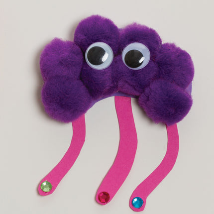 Pom Pons, Color Splash, 100 Pieces