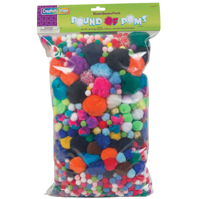 Poms®, Assorted Colors & Sizes