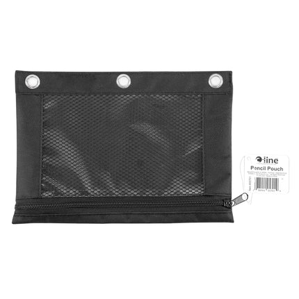 Pencil Pouch For 3-ring Binders Blk