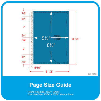 Mini-Size Poly Binder Pocket