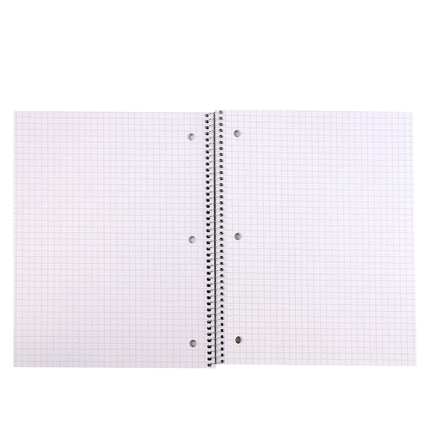 1-subject Notebook Graph Ruled 4x4 Black