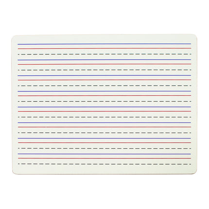 Two-Sided Dry Erase Lapboard, Lined on One Side