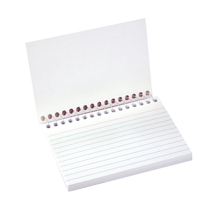 3x5 Spiral Bound Index Card Book