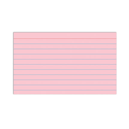 Index Cards 3 X 5 Ruled Asst Colors