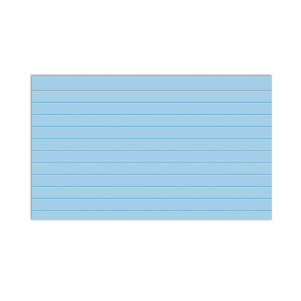 Index Cards 3 X 5 Ruled Asst Colors