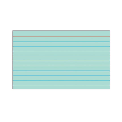 Index Cards 3 X 5 Ruled Asst Colors