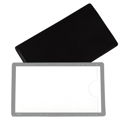 Slap 'N Go Magnetic Holders, Side Load, 4-1/4 x 2-1/2, Gray, Pack of 10