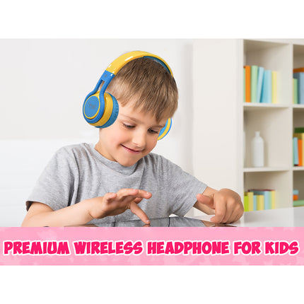 KB2 Premium Kids Headphones, Blue