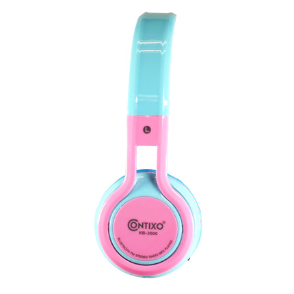 KB2 Premium Kids Headphones, Pink