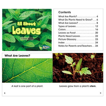 All About Plants Book Set, Set of 5