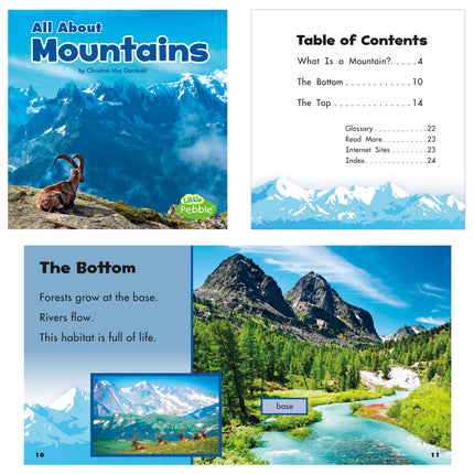 Habitats Book Set, Set of 8