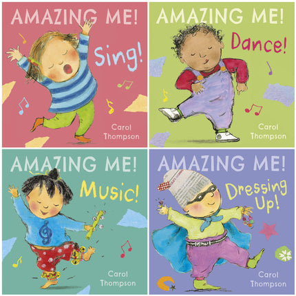 Amazing Me! Board Books Set, Set of 4